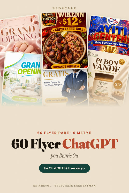 60 Flyer ChatGPT pou Biznis Ou — Bldscale